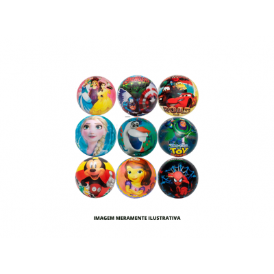 BRINQUEDO - MARVEL - BOLA DE VINIL PERSONAGENS